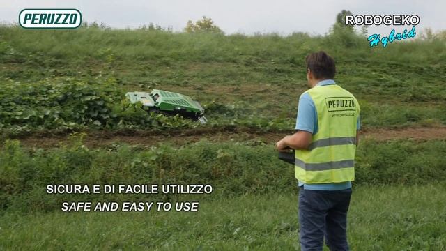 ROBOGEKO Rasaerba Robotizzata - Remote Control Rotary Mower By PERUZZO