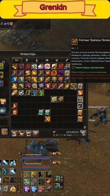 Сессионная зона РАЗОРЕНЫЙ ИНАДРИЛ в игре Lineage 2 Main