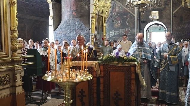 Молебен перед началом крестного хода  06.07.2025г