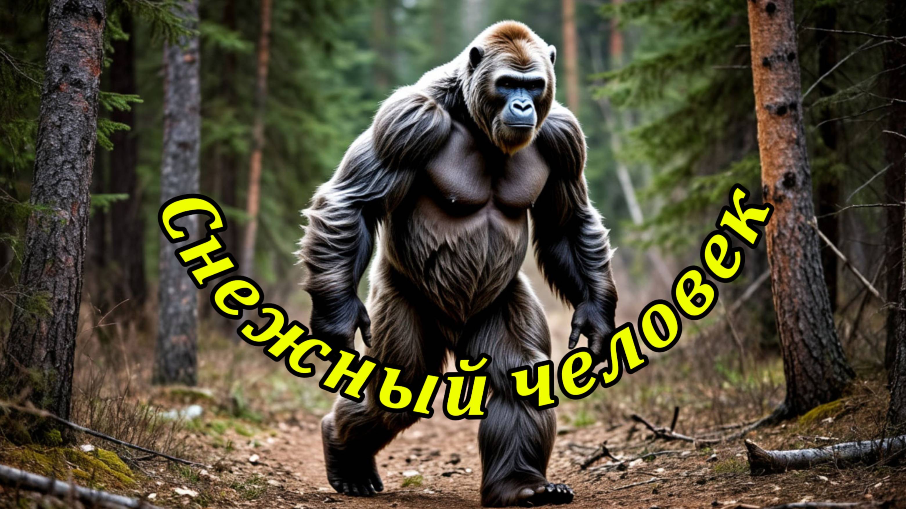 Снежный человек. Музыкальный клип