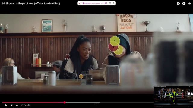 Нейромаркетинговое исследование - окулограмма музыкального клипа, 2025