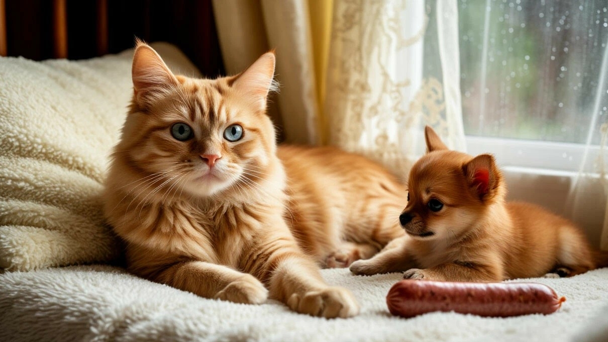 Котик в своём  репертуаре