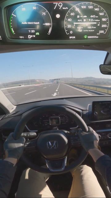 HONDA CRV 2024 - Тест на ускорение