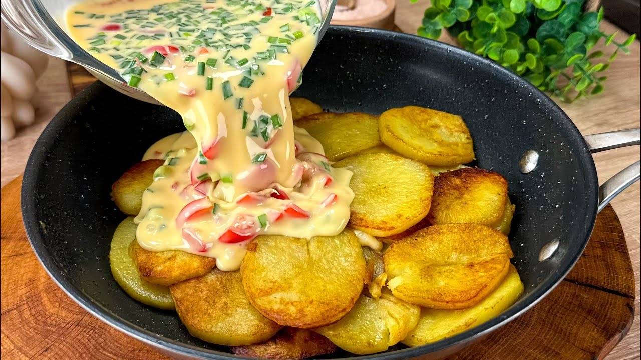 Лучший рецепт картошки на ужин от бабушки! Вкусно, просто и недорого приготовить
