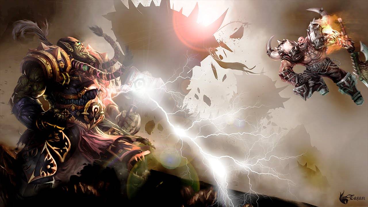 Warlords Of Draenor Битва Тралла и Гарроша