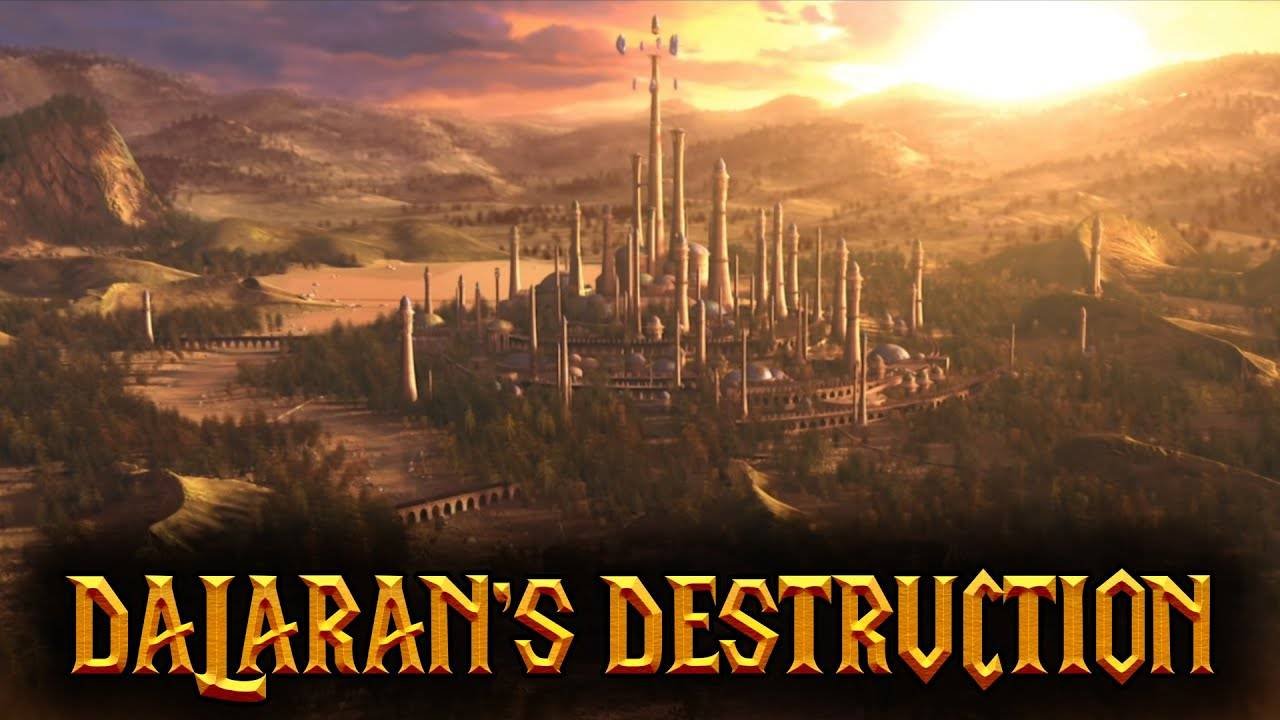 Warcraft III Reigh Of Chaos - Разрушение Даларана