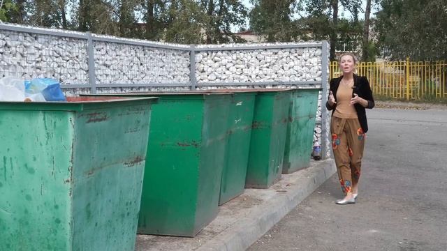 Ухоженность и порядок: контейнерная площадка на Солнечной в Сатке