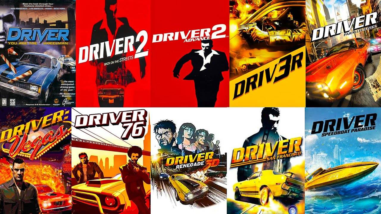 Evolution of Driver Games 1999-2015