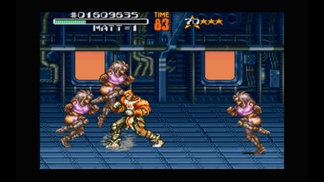 Super Nintendo Snes 16-bit Undercover Cops Mission 5 Final Прохождение