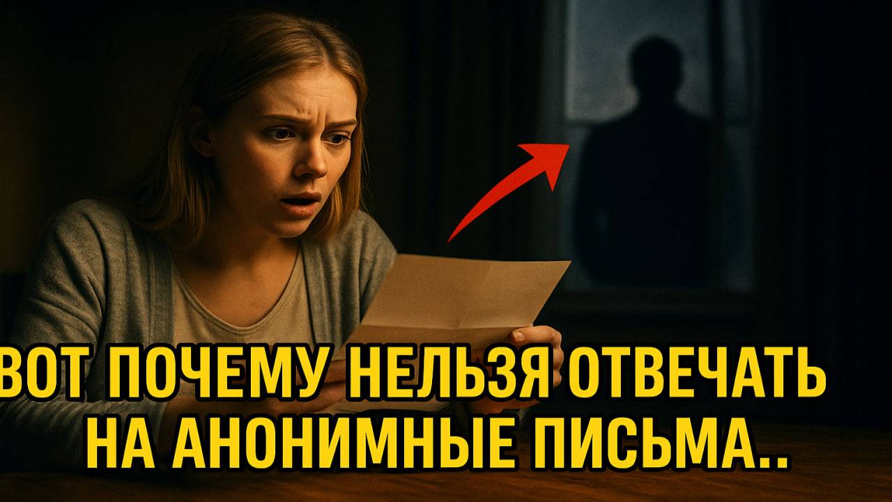 Она получала АНОНИМНЫЕ письма… и не догадывалась, кто стоит РЯДОМ