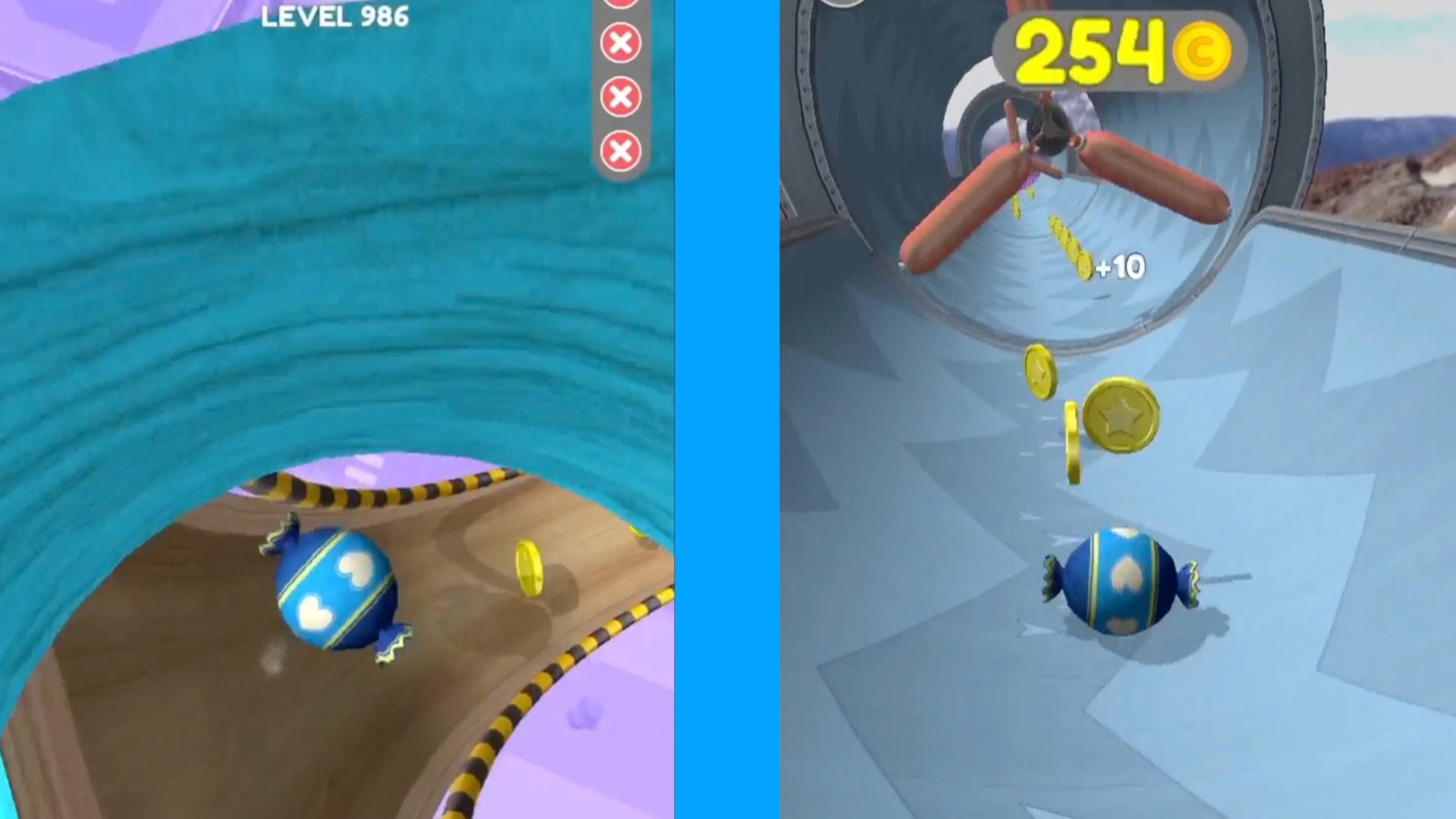 Going balls All Levels Gameplay IOS Android Going Balls levels 985 to 988 Race Goal ball