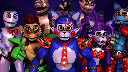 Fnac + Glamrock ( Fnaf Ar Workshop Animations )