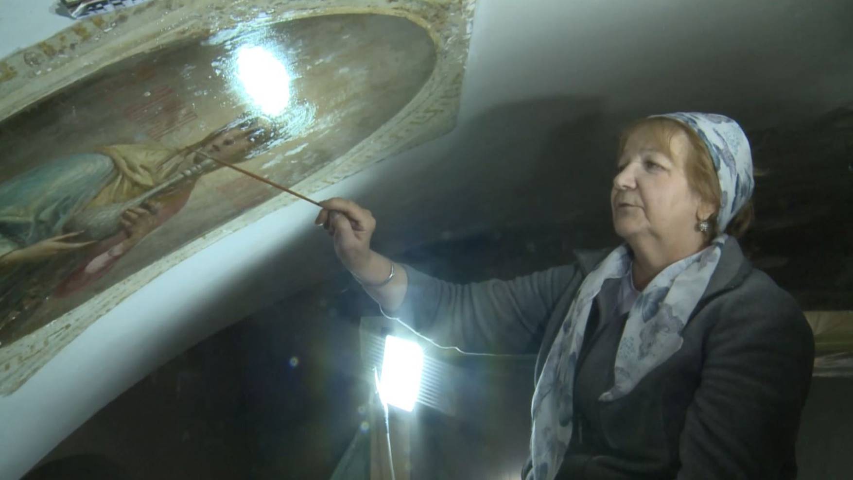 В Покровском храме Казанского монастыря начался новый этап реставрации