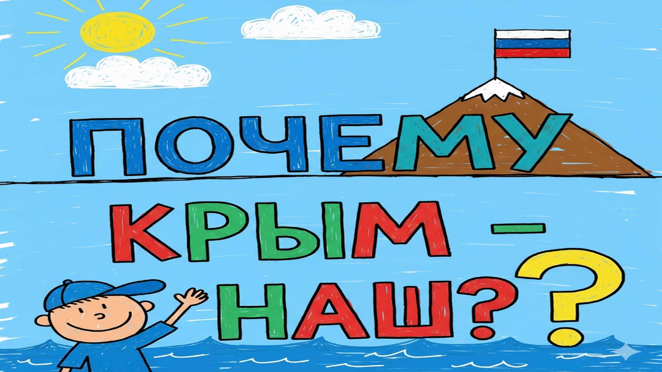 Почему Крым -наш? Объясню понятно , даже ребёнку!
