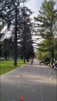 moscow slalom skateboarding
