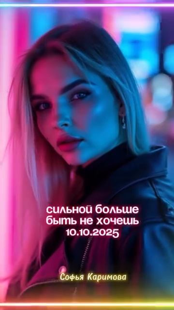 «Сильной больше быть не хочешь»