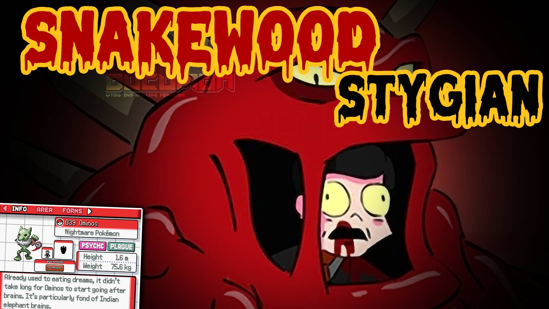 Pokemon Stygian Snakewood — фанатская игра с лучшей графикой и сюжетом о покемонах-зомби, сложная