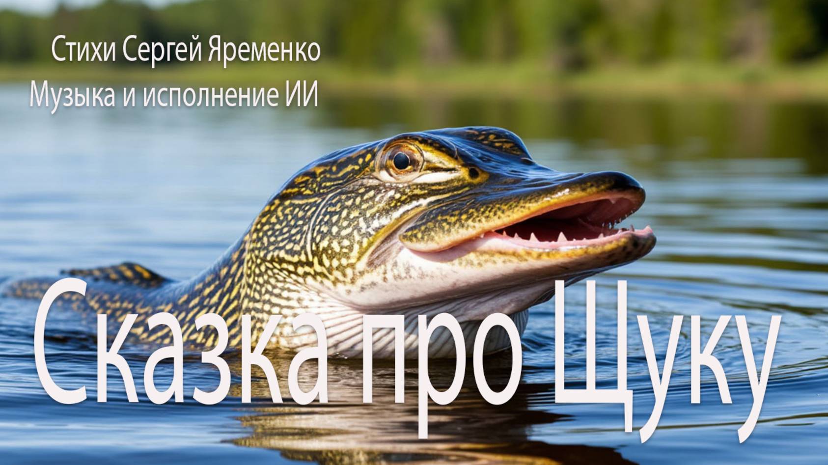 Ре-сказка "Сказка про Щуку". Стихи Сергей Яременко. исполняет ИИ