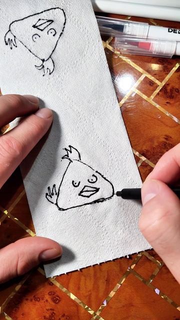 как нарисовать карандашом и линером интересные рисунки