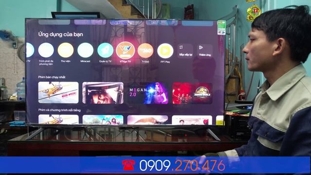 Lắp Tivi XIAOMI A Pro 55 Inches, Google TV - Phiên Bản Quốc Tế Cho Khách Hàng Tại địa Chỉ Số