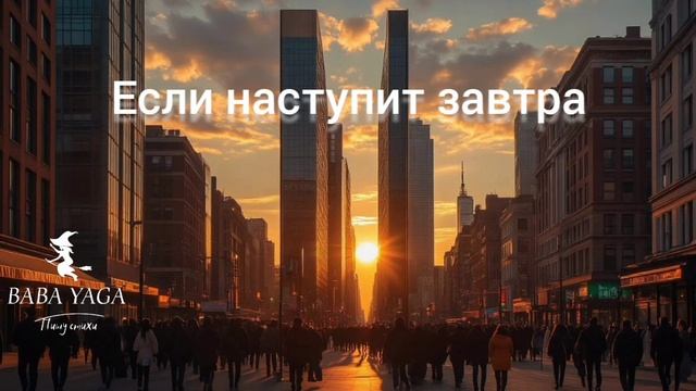 песня Если наступит завтра от Baba Yaga