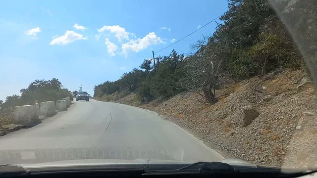 Дорога в Новый Свет Крым сентябрь 2025 Road To Novy Svet, Crimea, September 2025
