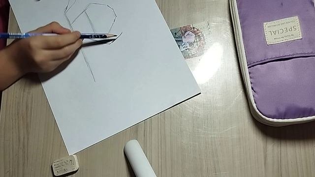рисуем красивую бабочку