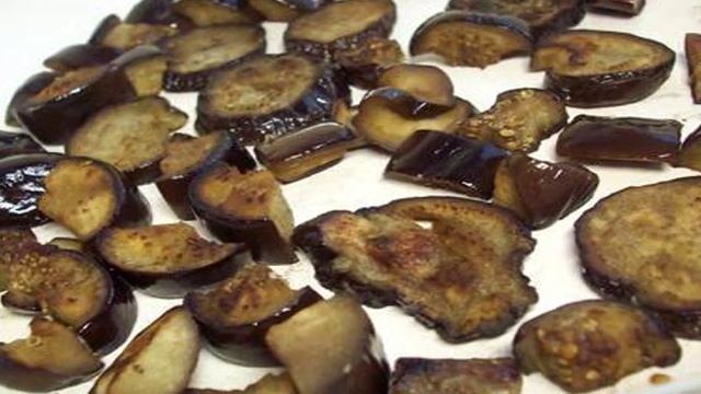 Жульен с грибами и баклажанами