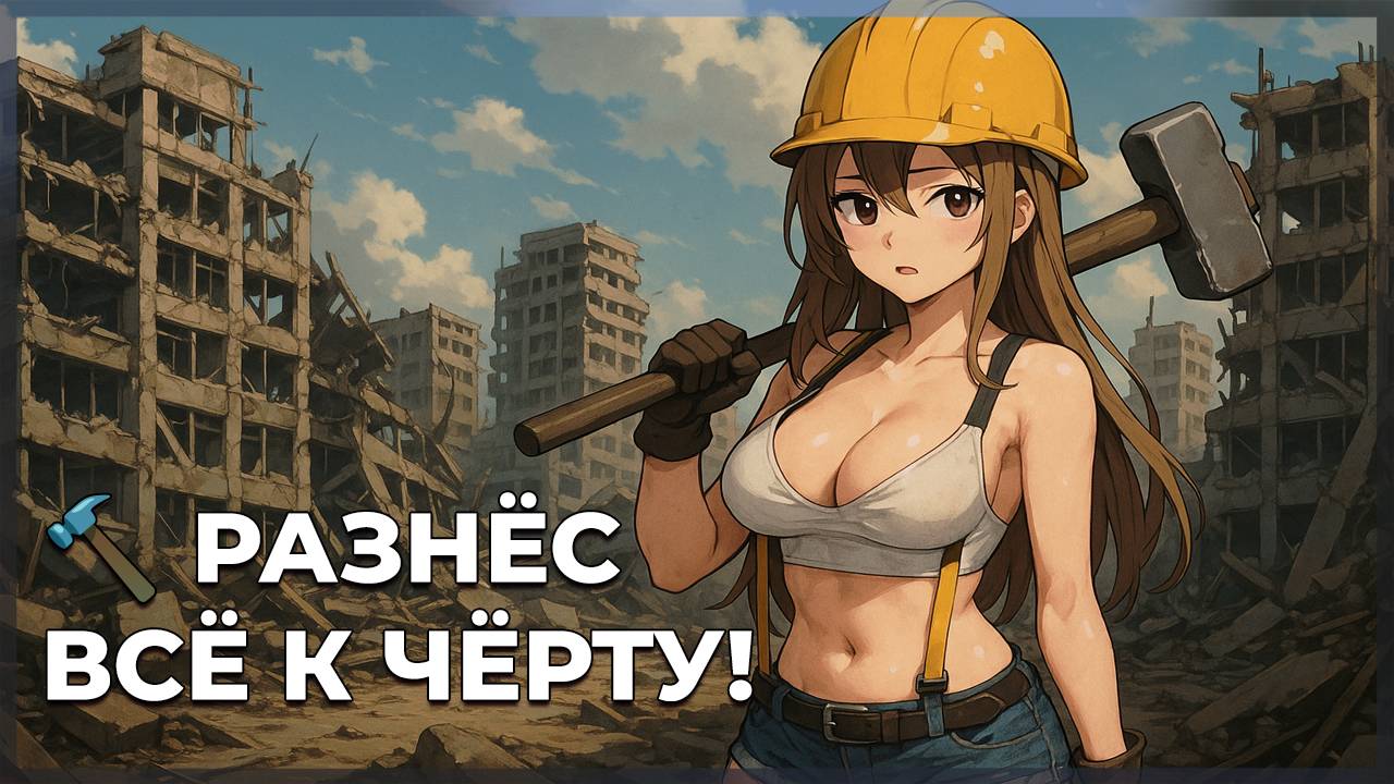 🤯 Ты не поверишь, что можно разрушить здесь! Deconstruction Simulator