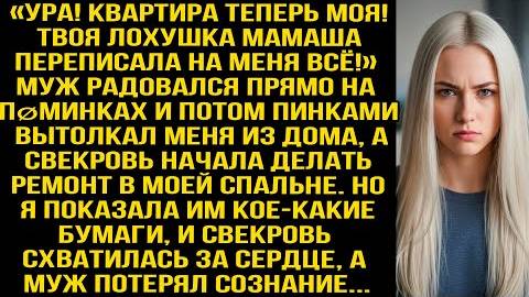 «История из жизни: муж радовался фальшивому завещанию, но правда вышла наружу» Слушать аудиорассказы