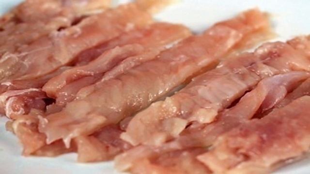 Куриные отбивные в сухарях