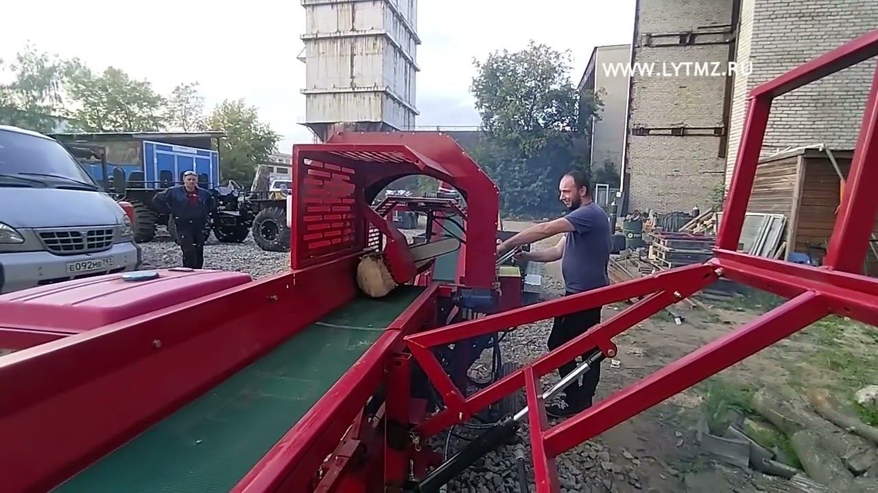 Дровокольная линия ДКЛ 27 от Лыткаринского Механического Завода