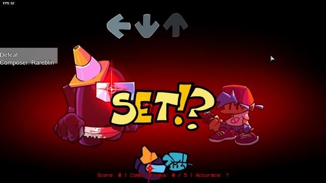 фнф против импостера 1 песня Defeat