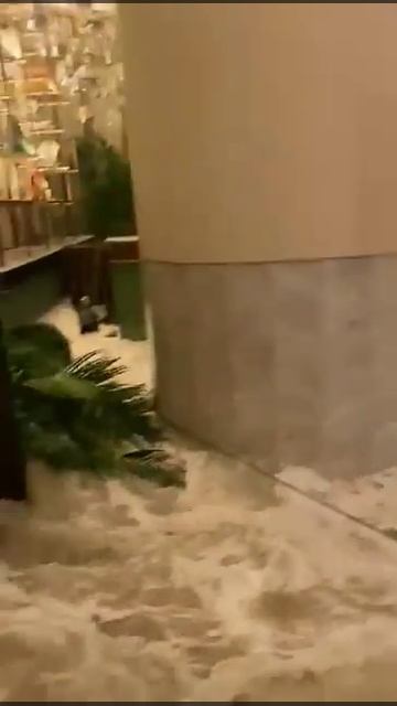 До Гонконга добрался лютый тайфун..