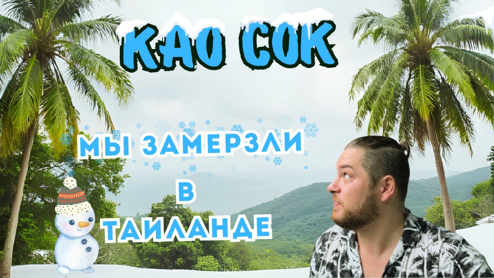 🌙⚡ Ночь без электричества в джунглях Таиланда 🐒🙈 Нападение обезьян! Као Сок часть 2