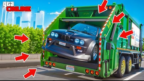 НАШЁЛ ТУРБО BMW В МУСОРОВОЗЕ! ПРЯЧЬ & ИЩИ В ГТА 5 ОНЛАЙН | ЖЕСТКИЕ ПРЯТКИ