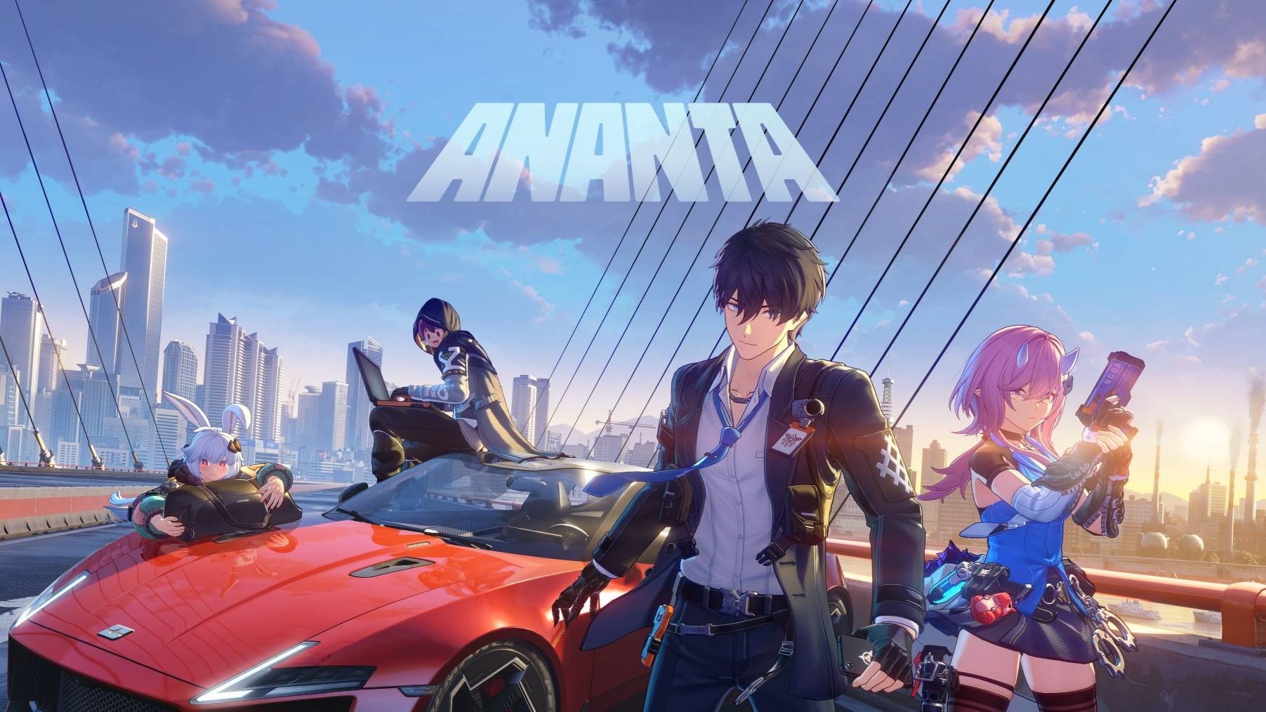 Ananta.Первый взгляд на геймплей аниме GTA.