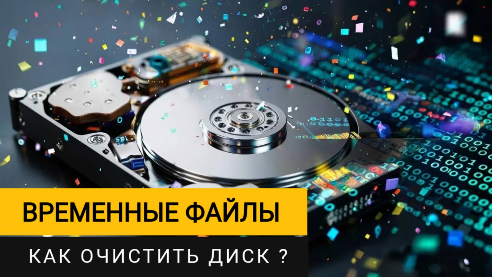 Временные файлы Windows 11. Как правильно очистить диск?