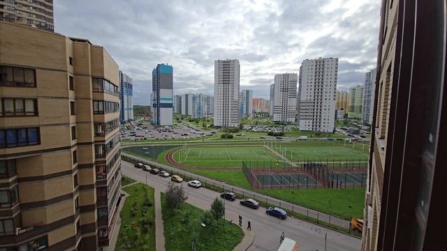 Широкая удобная студия в аренду в Мурино. Адрес: ул. Новая , д.15