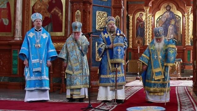 Проповедь митрополита Леонтия в Благовещенском кафедральном соборе