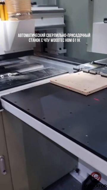Автоматический сверлильно-присадочный станок с ЧПУ WoodTec HBM 611K