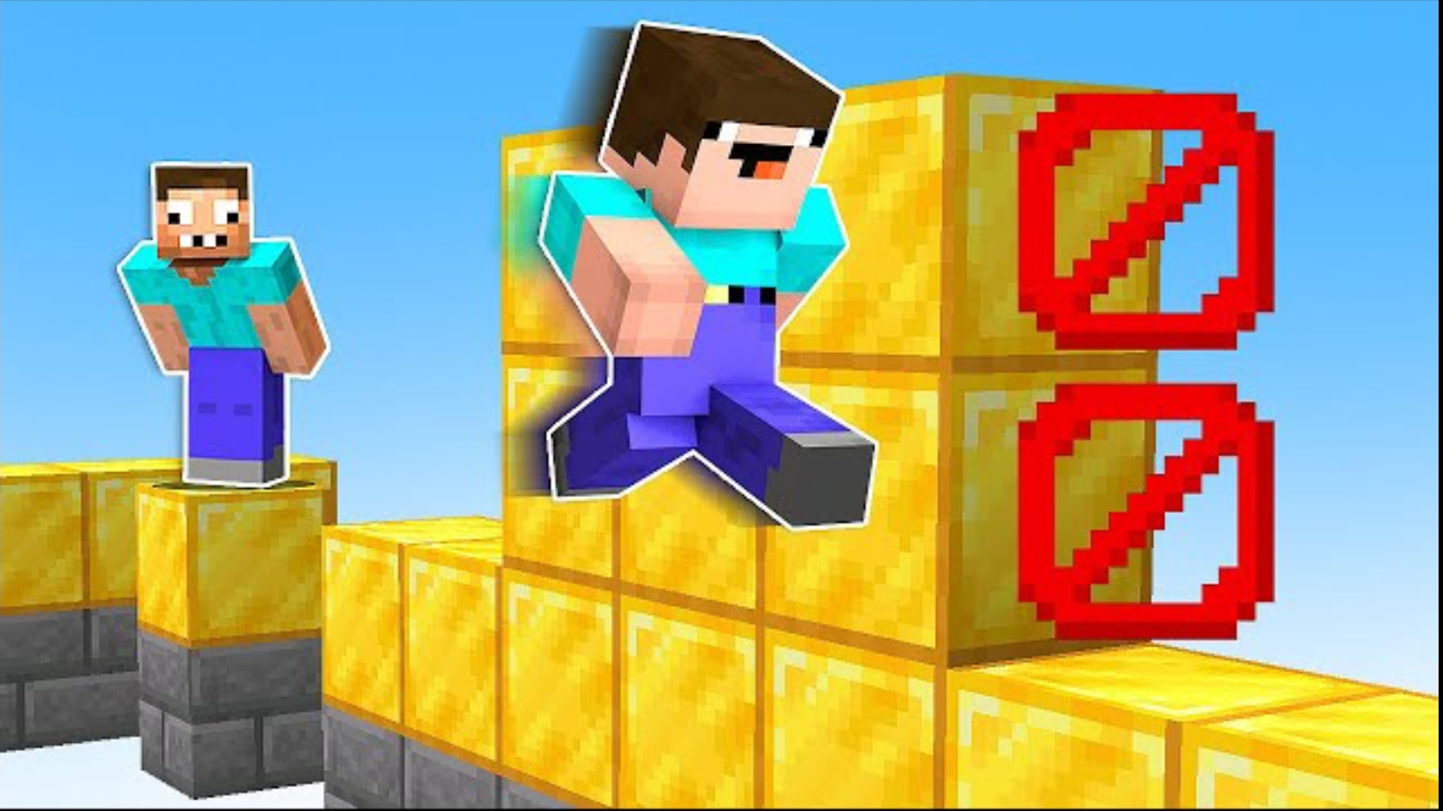 DakPlay НУБ ЗАТРОЛЛИЛ ПРО НЕПРОХОДИМЫМ ПАРКУРОМ Minecraft  (автор видео DakPlay)