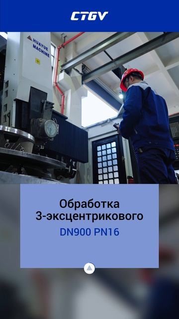DN900 PN16 Обработка 3-эксцентрикового-CTGV