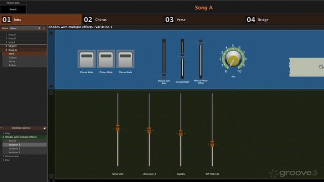 13. Working with Setlists