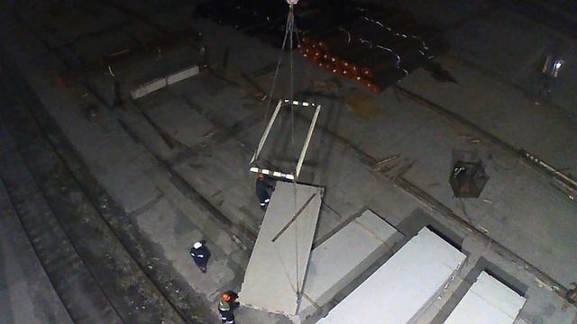 Работа на портальном кране 11(плита)