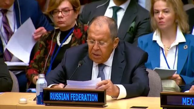 Выступление нашего министра в Нью Йорке