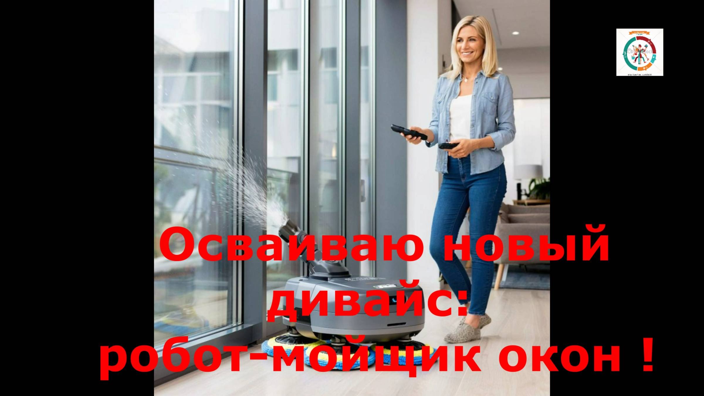 Осваиваю новый дивайс: Робот- мойщик окон.
