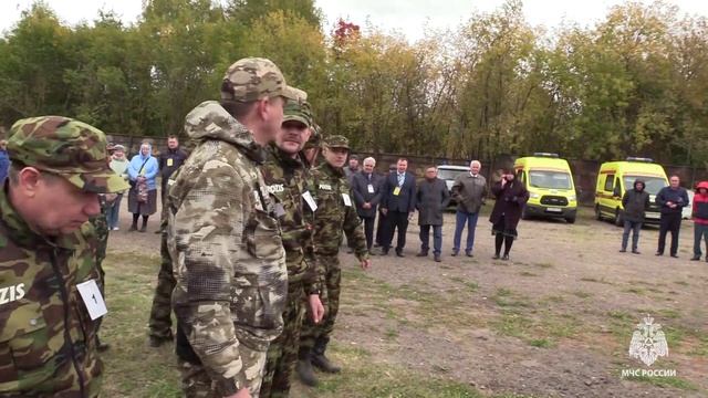 Закрытие республиканских соревнований нештатных формирований гражданской обороны