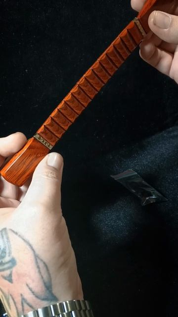 Перекидные чётки из экзотического дерева КОКОБОЛО