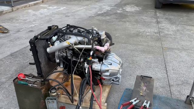 Дизельный двигатель JX493 EFI